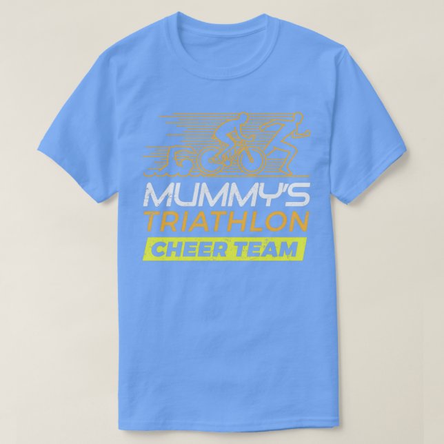 Camiseta Mummys Cheer Team Triathlon (Diseño del anverso)