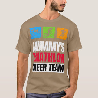 Camiseta Mummys Triatlón Simpatizantes Familia Saludo