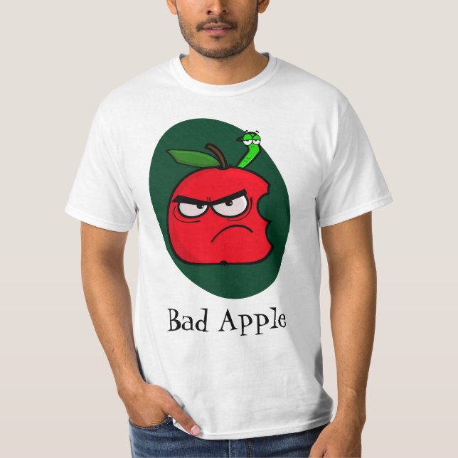 Camiseta Mún dibujo animado de Apple (Anverso)