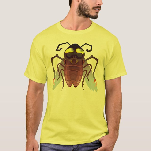 Camiseta Mún insecto grande 2 (Anverso)
