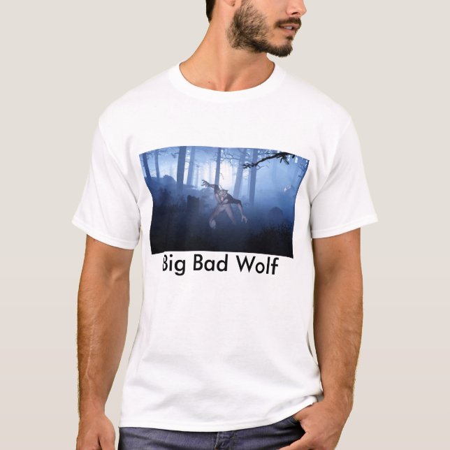 Camiseta Mún lobo grande (Anverso)
