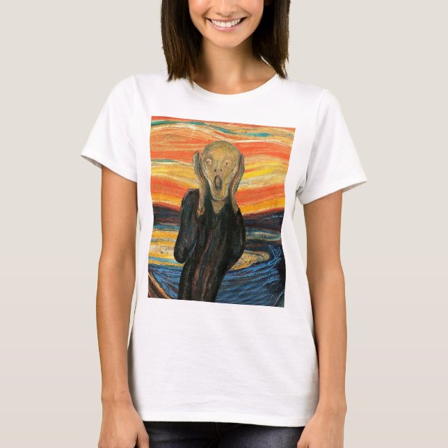 Camiseta Munch, “ The Scream ” (Anverso)