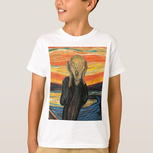 Camiseta Munch, “ The Scream ” (Anverso)
