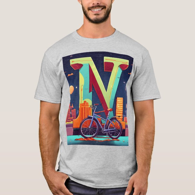 Camiseta MÜNCHEN: El vibrante Tee de estilo pop Art (Anverso)
