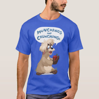 Camiseta Munchings y Crunchings chico divertido