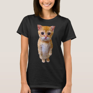 Camiseta Munchkin Kitty Meme Trendy El Gato Meme Triste Llo