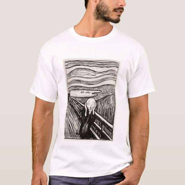 Camiseta Munch's The Scream 2 (Anverso)