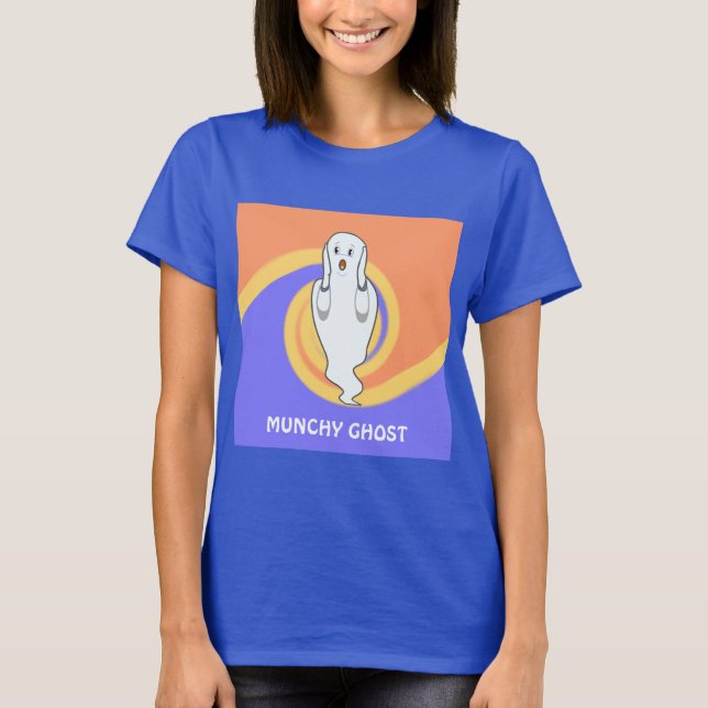 Camiseta Munchy Ghost (Anverso)