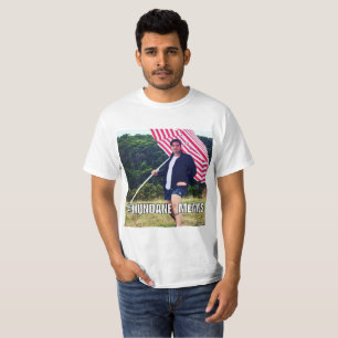 Camiseta mundana de la original de Meme