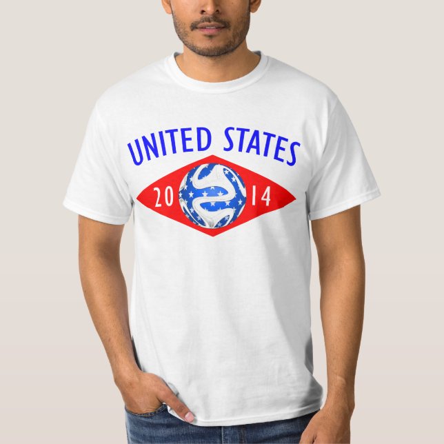Camiseta Mundial 2014 de Estados Unidos (Anverso)