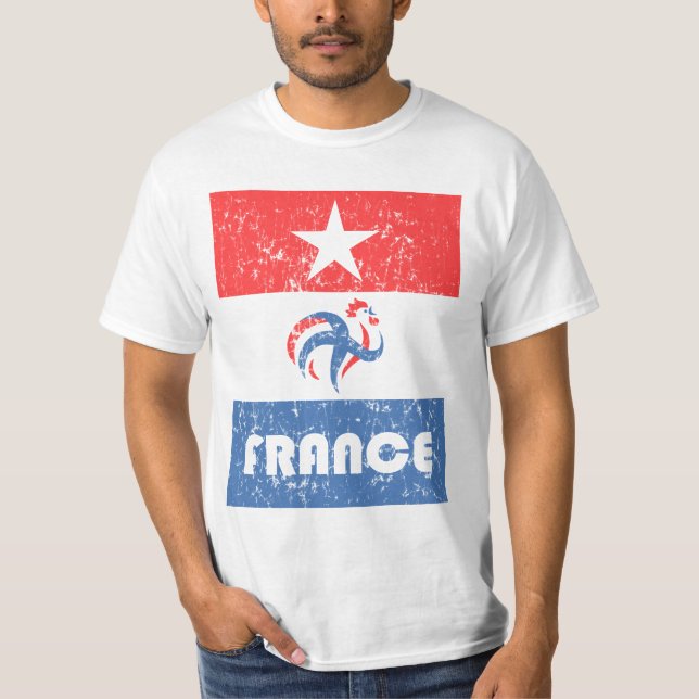Camiseta Mundial 2014 del fútbol de Francia (Anverso)