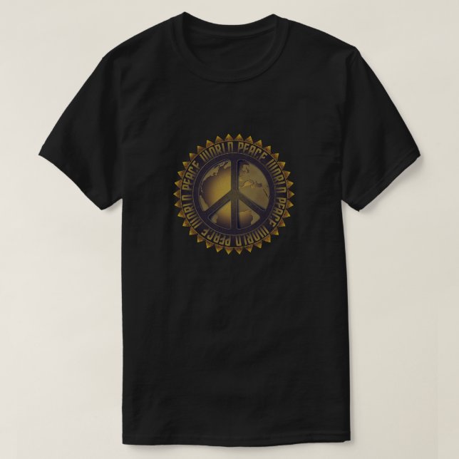 Camiseta Mundial de la Paz (Diseño del anverso)