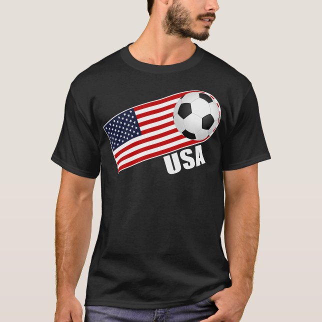 Camiseta Mundial del fútbol de los E.E.U.U. (Anverso)