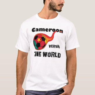 Camiseta Mundial - el Camerún contra el mundo