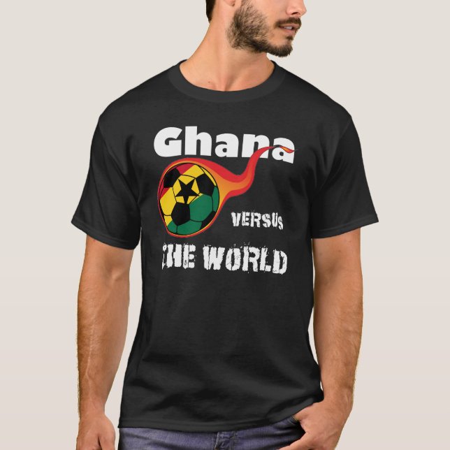 Camiseta Mundial - Ghana contra el mundo (Anverso)