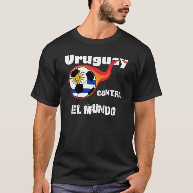Camiseta Mundial - Uruguay contra. El mundo (Anverso)