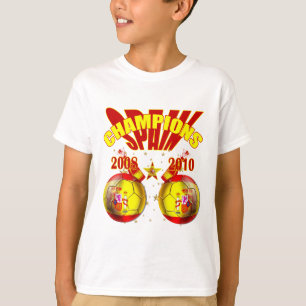 Camiseta Mundo 2008 de España Europa de los campeones 2010