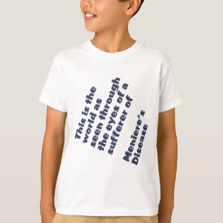 Camiseta mundo a través de los ojos