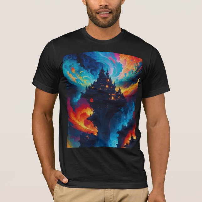 Camiseta Mundo colorido (Anverso)