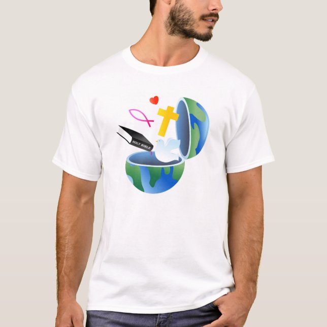 Camiseta Mundo cristiano (Anverso)