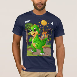 CAMISETA MUNDO DE DINOSAURIOS PREHISTÓRICOS 