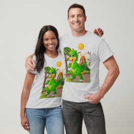 CAMISETA MUNDO DE DINOSAURIOS PREHISTÓRICOS 