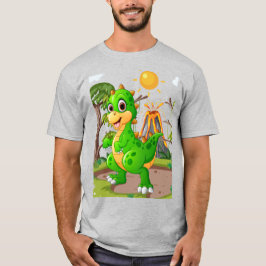 CAMISETA MUNDO DE DINOSAURIOS PREHISTÓRICOS 
