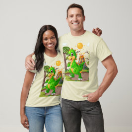 CAMISETA MUNDO DE DINOSAURIOS PREHISTÓRICOS 