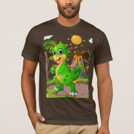 CAMISETA MUNDO DE DINOSAURIOS PREHISTÓRICOS 