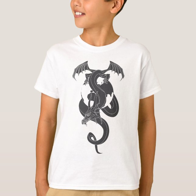 Camiseta Mundo de Dragón (Anverso)