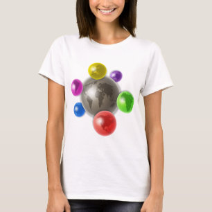 Camiseta Mundo de globos