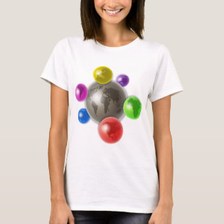 Camiseta Mundo de globos