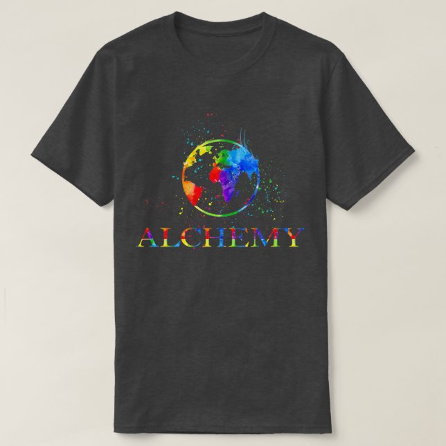 Camiseta Mundo de la alquimia (Diseño del anverso)