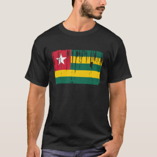 Camiseta Mundo de la bandera de Togo