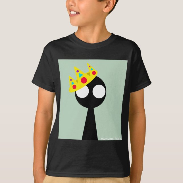 Camiseta Mundo de las Sombras - Rey "hola ahí" (Anverso)