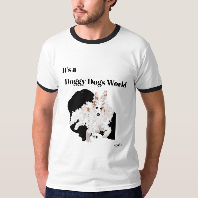 Camiseta : Mundo de perritos (Anverso)