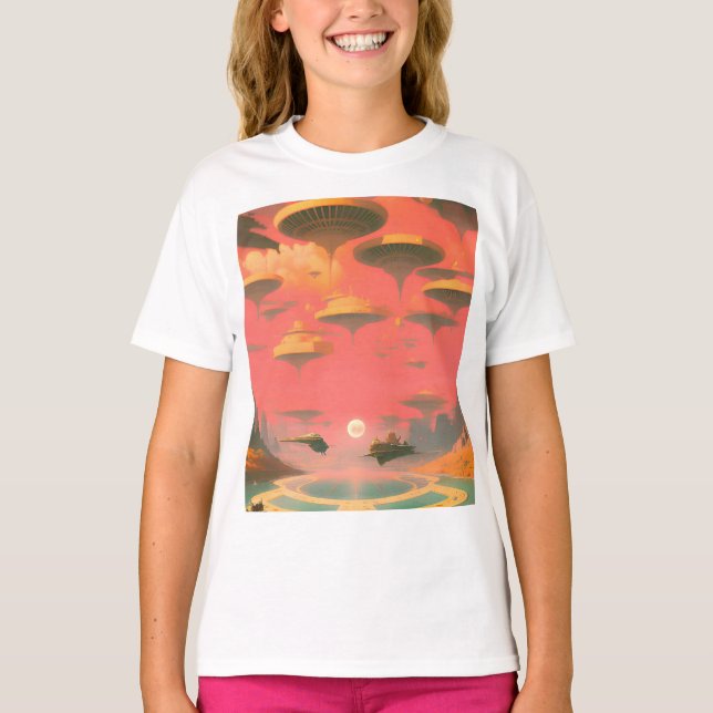 Camiseta Mundo de sueños (Anverso)