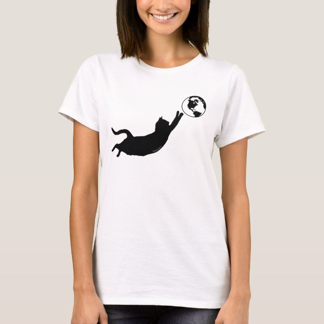 Camiseta Mundo del gato (Anverso)