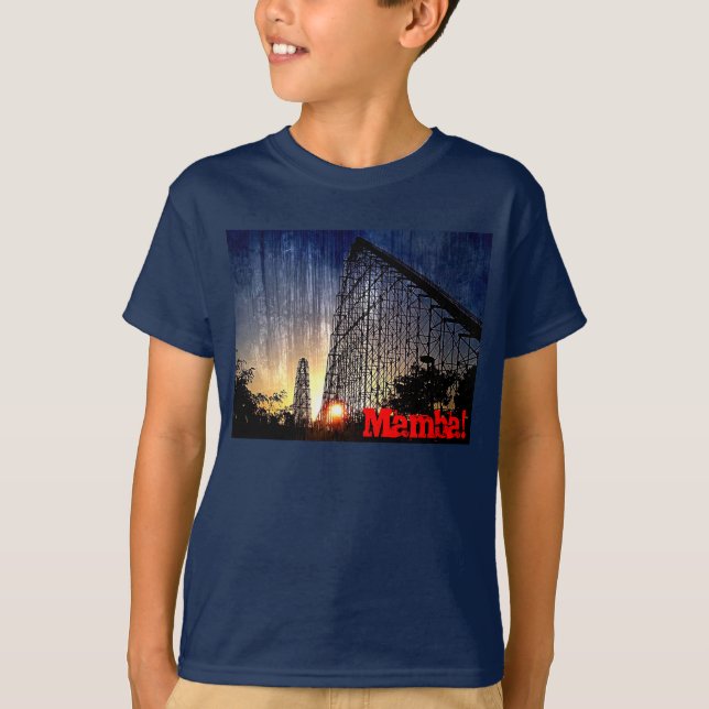 Camiseta Mundo del roller coaster de la mamba de la (Anverso)