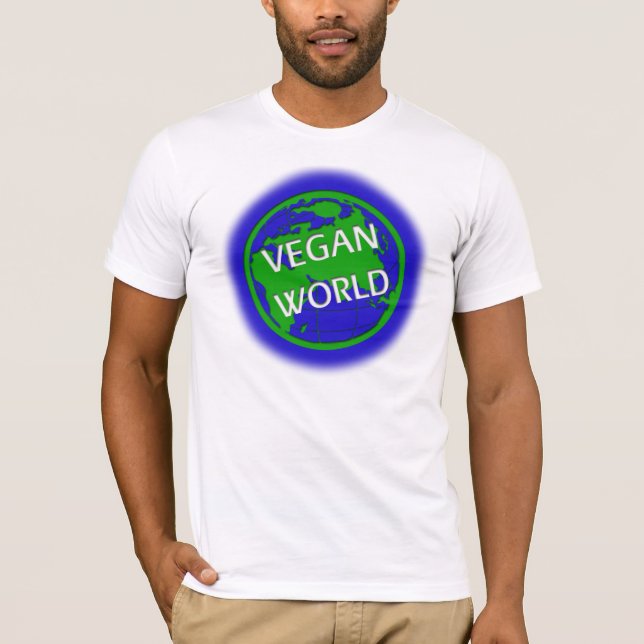 Camiseta Mundo del vegano (Anverso)