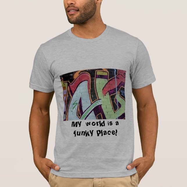Camiseta mundo enrrollado (Anverso)
