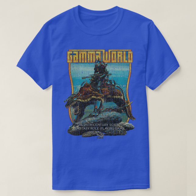 Camiseta Mundo Gamma 1978 (Diseño del anverso)
