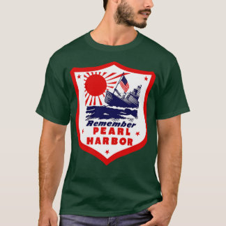 Camiseta Mundo II Recuerdan Pearl Harbor