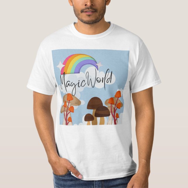 CAMISETA MUNDO MÁGICO (Anverso)