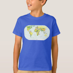 Camiseta mundo+mapa+globo+país+atlas