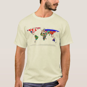 Camiseta Mundo marcado