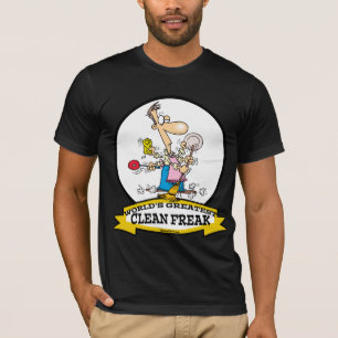 CAMISETA MUNDO MAYOR PERSONALIZADO DE HOMBRES FREAK LIMPIOS