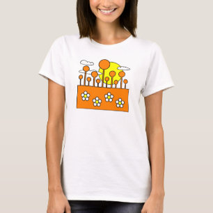 Camiseta Mundo naranja