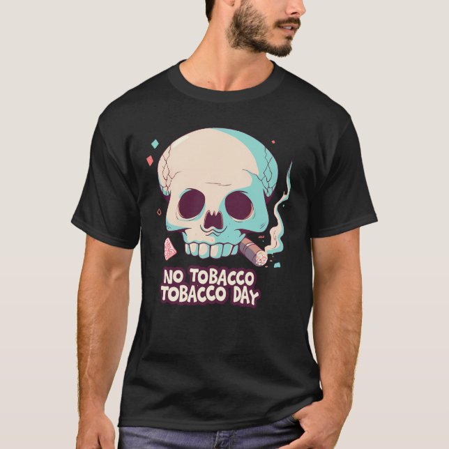Camiseta mundo no tabaco (Anverso)