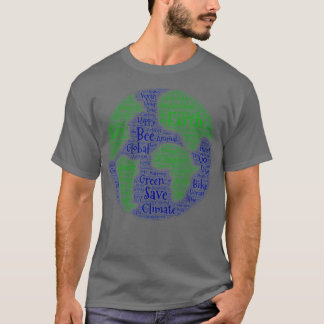 Camiseta Mundo Nube Tierra